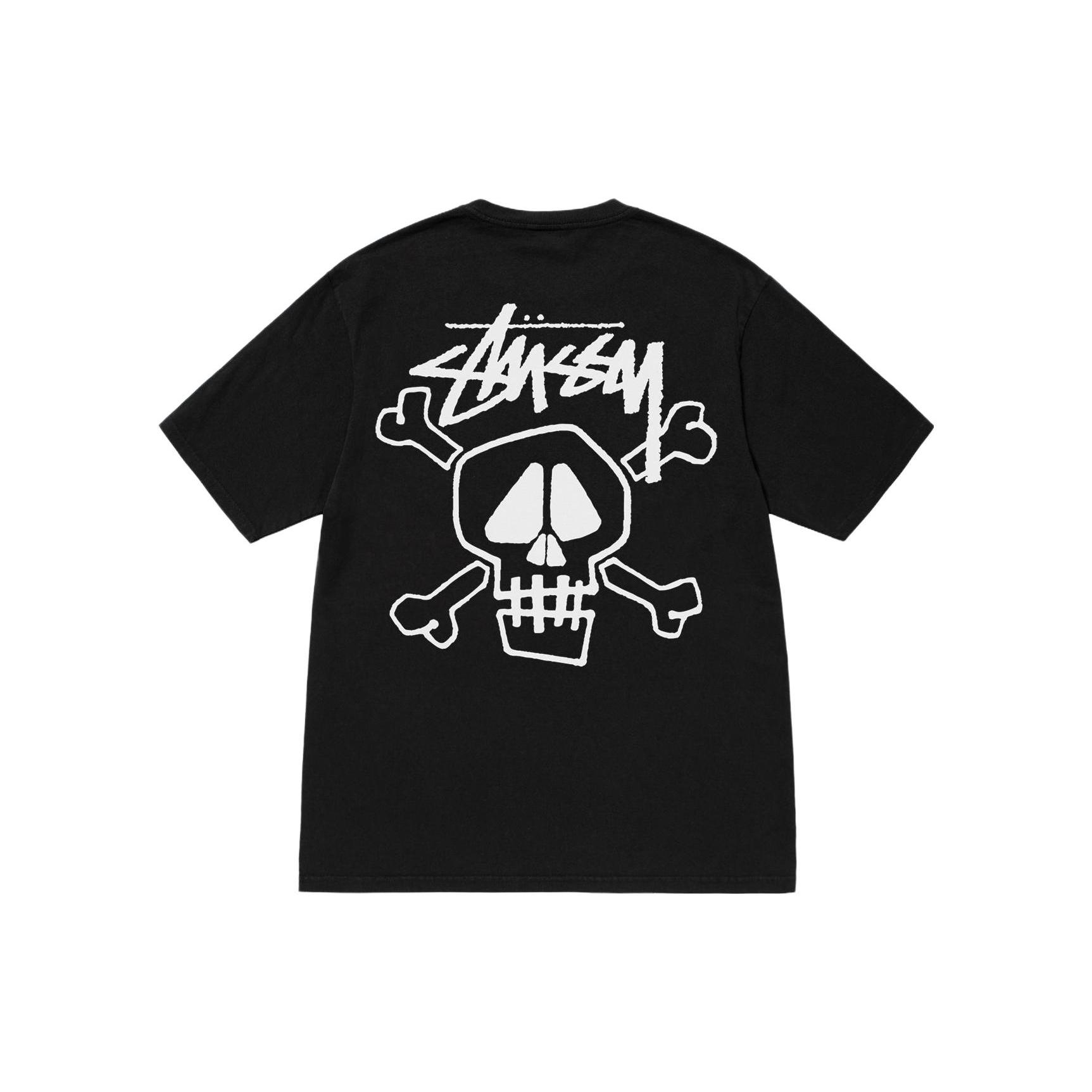 Stussy Skull Bones Pigment Dyed Tee