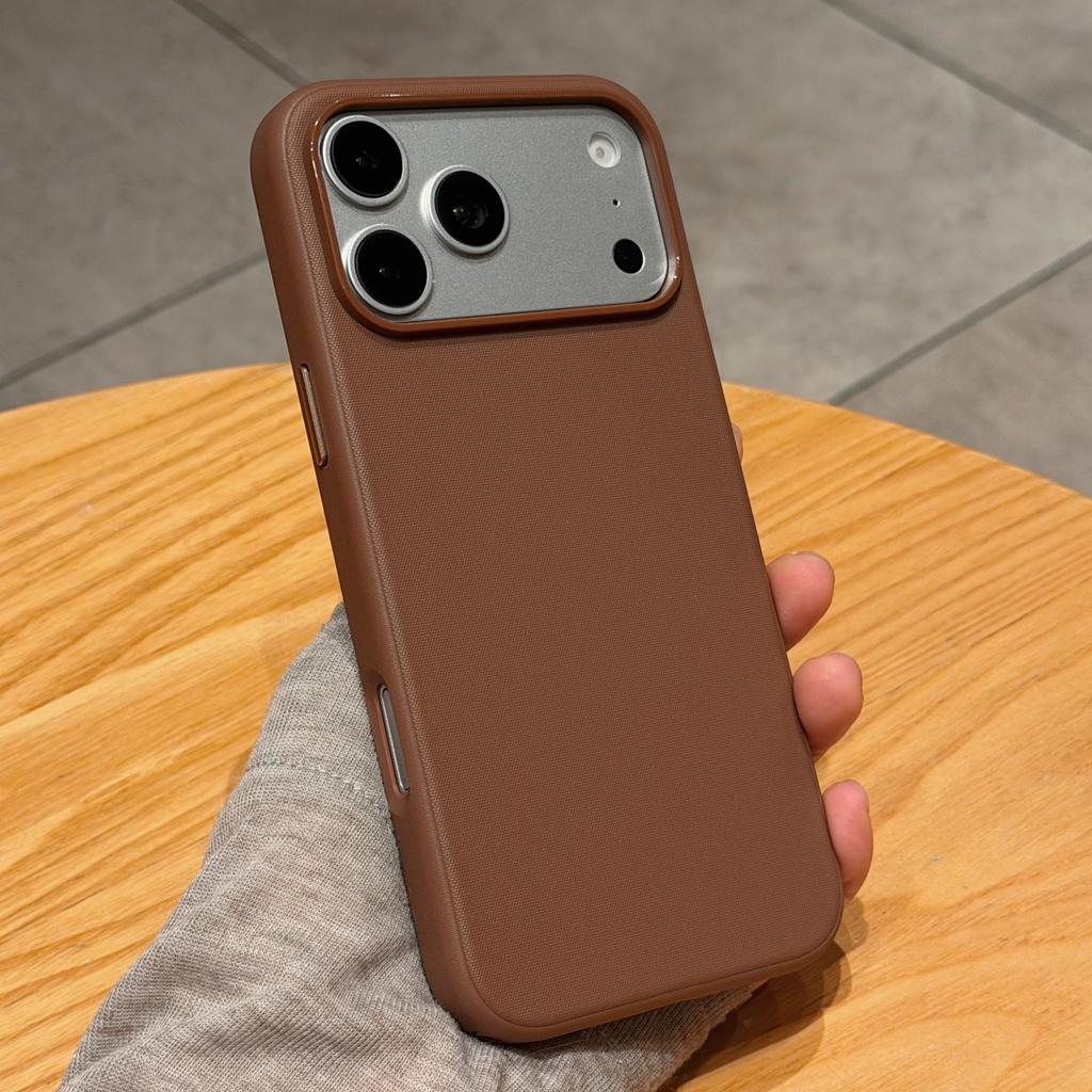 Original Tech Fabric Soft Silicone TPU Phone Case For iPhone 18 17 16 15 14 13 12 11 18 Pro Max Matte Anti-Slip Shockproof Cover