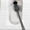 S-Shaped Wall Mounted Toilet Brush Hygienic No Punching Toilet Scrubber Carbon Steel Closestool Brush Toilet Cleaning