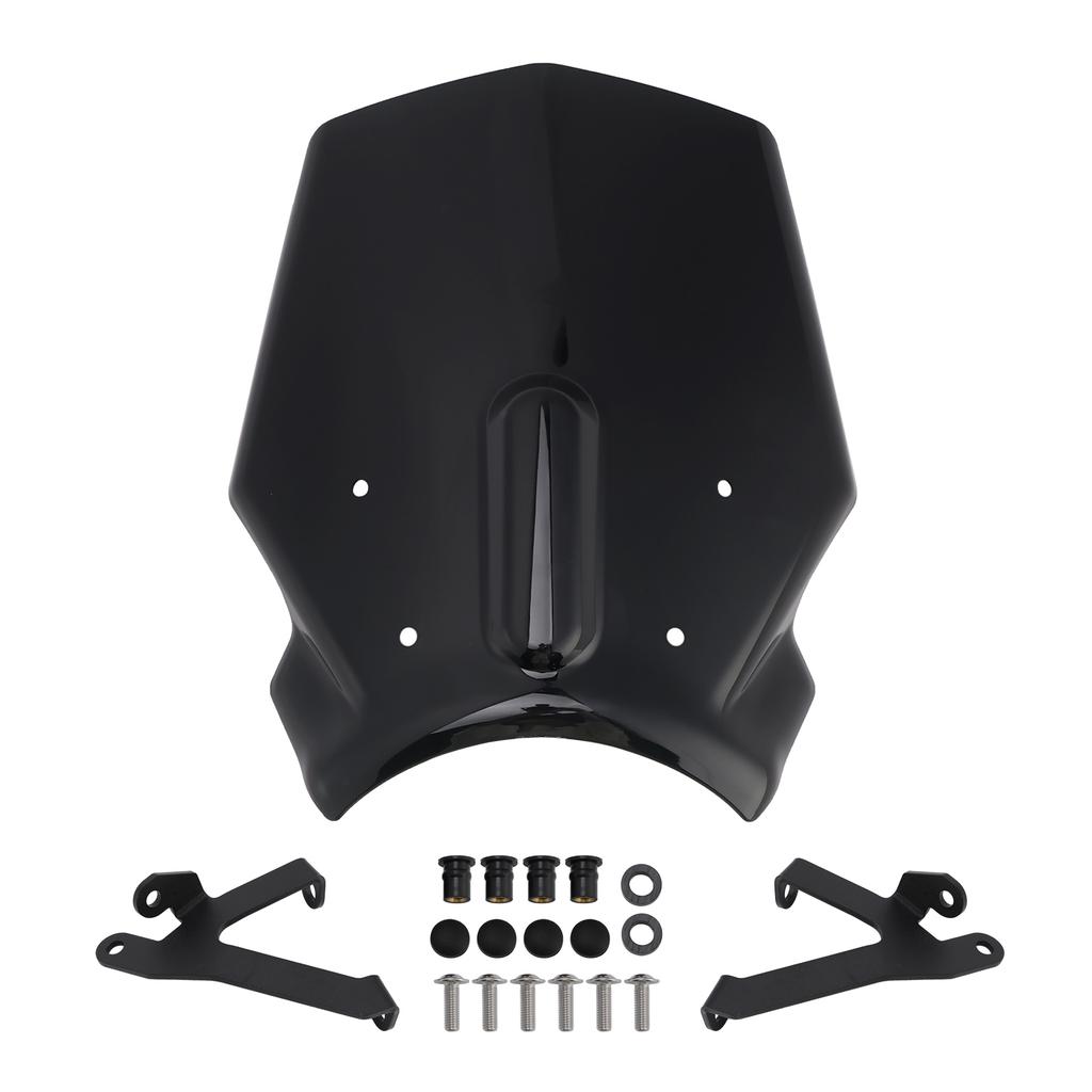 Windschutzscheibe passend für HONDA CB650R 2024-2025 Schwarz