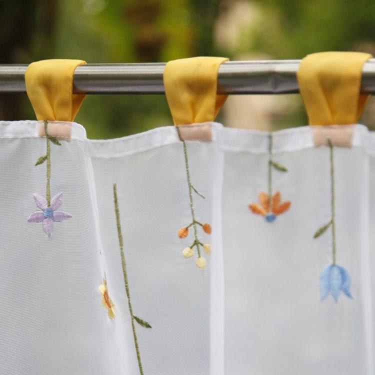 Small Curtains, Small Coffee Curtains, Kitchen Curtains, Width Can Be Customized Ht-020