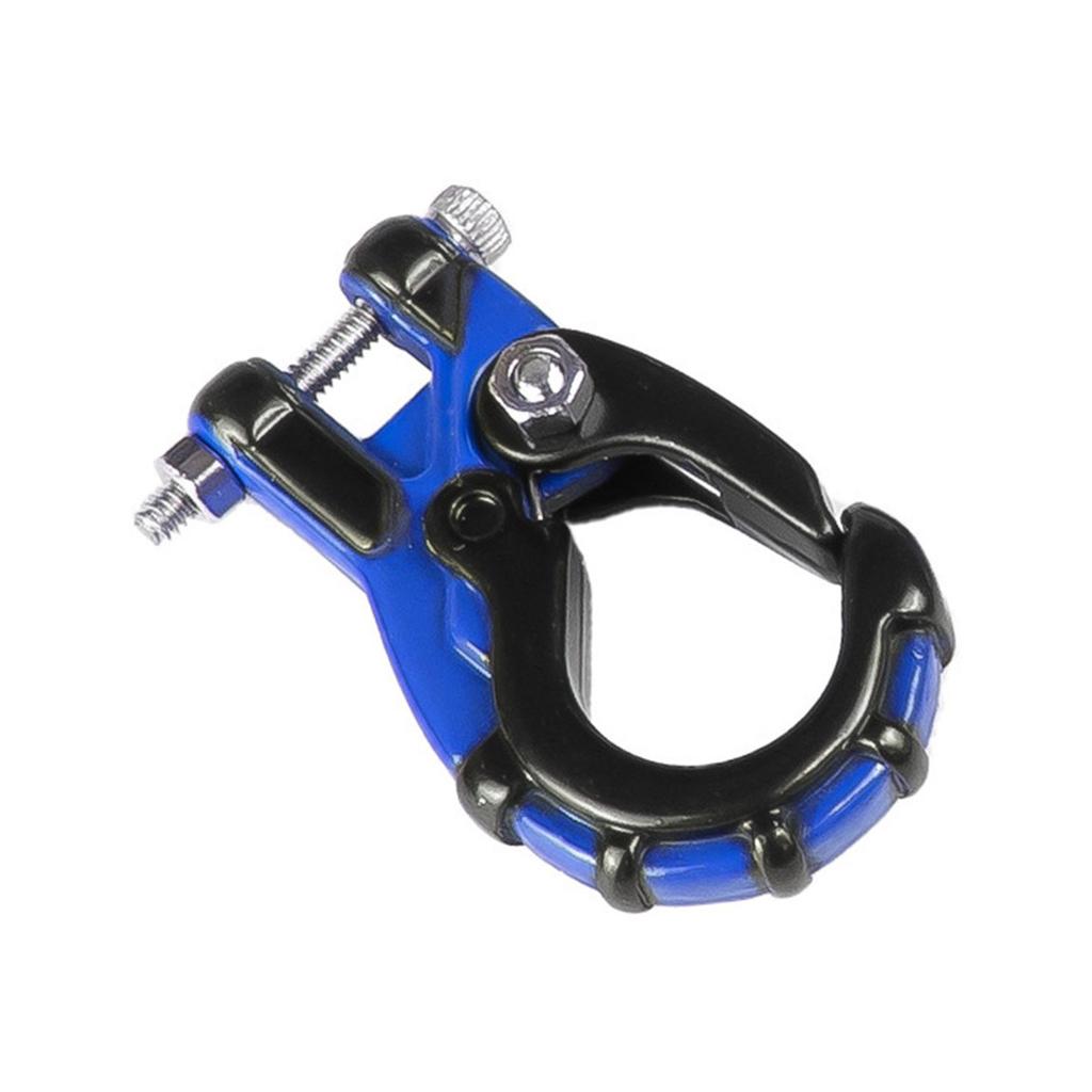 Winch Hook D Ring Shackle Trailer Hook Towing Heavy Duty for Tow Strap Winch Off Road Truck ATV UTV Recovery Blue