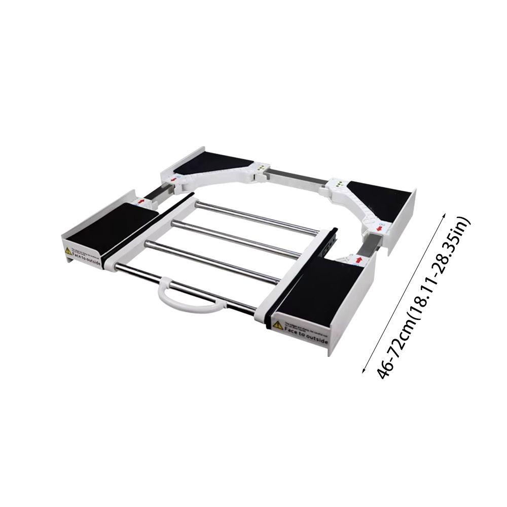 Space-saving Washing Machine Rack Retractable Washing Machine Storage Rack Drying Area