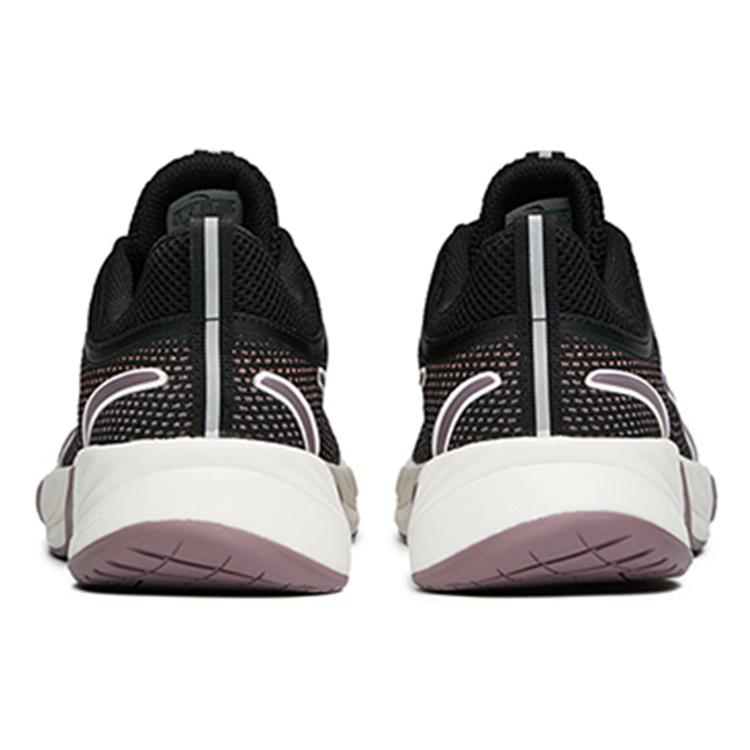 Anta Mesh Low top Running Shoes Women's Black Purple 122145523-5