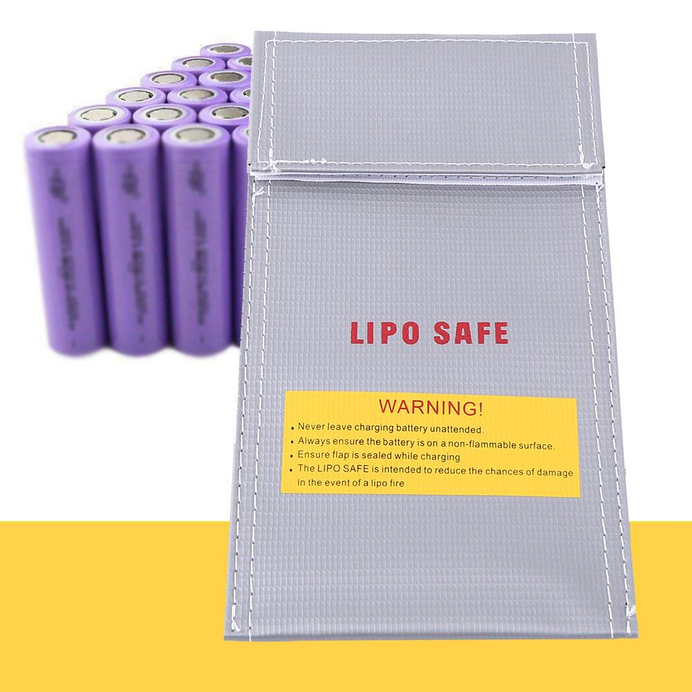 RC Akku Sicherheit Feuerfeste Tasche Lipo Schutz Ladesack Beutel Schutz 100*200mm
