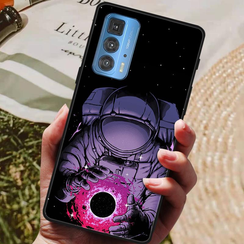 Für Motorola Moto Edge 20 Pro Hülle Weiche TPU Silikon Rückseite für Motorola Moto Edge S 20 Pro 5G Handyhüllen Mode Coque