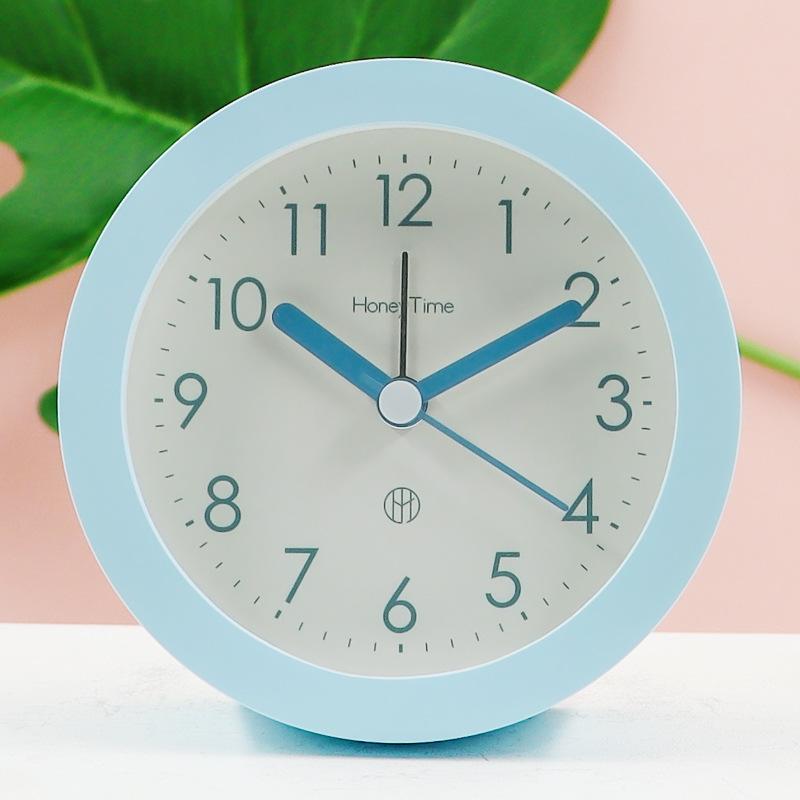 Silent Study Small Alarm Clock Nordic Style Simple Ins Bedroom Clock Students Use Creative Internet Celebrity Bedside Clock