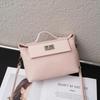 All-matching Retro Design Top-layer Cowhide 2026 Lock-up Fashionable Casual Commuting Portable One-shoulder Cross-body Bag