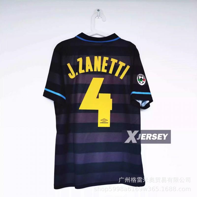 Klasické Retro Fotbalové Dresy Evropské Top Ligy Barcelona 2006 AC Milán 09/10 Inter Fotbalové Tréninkové Dresy