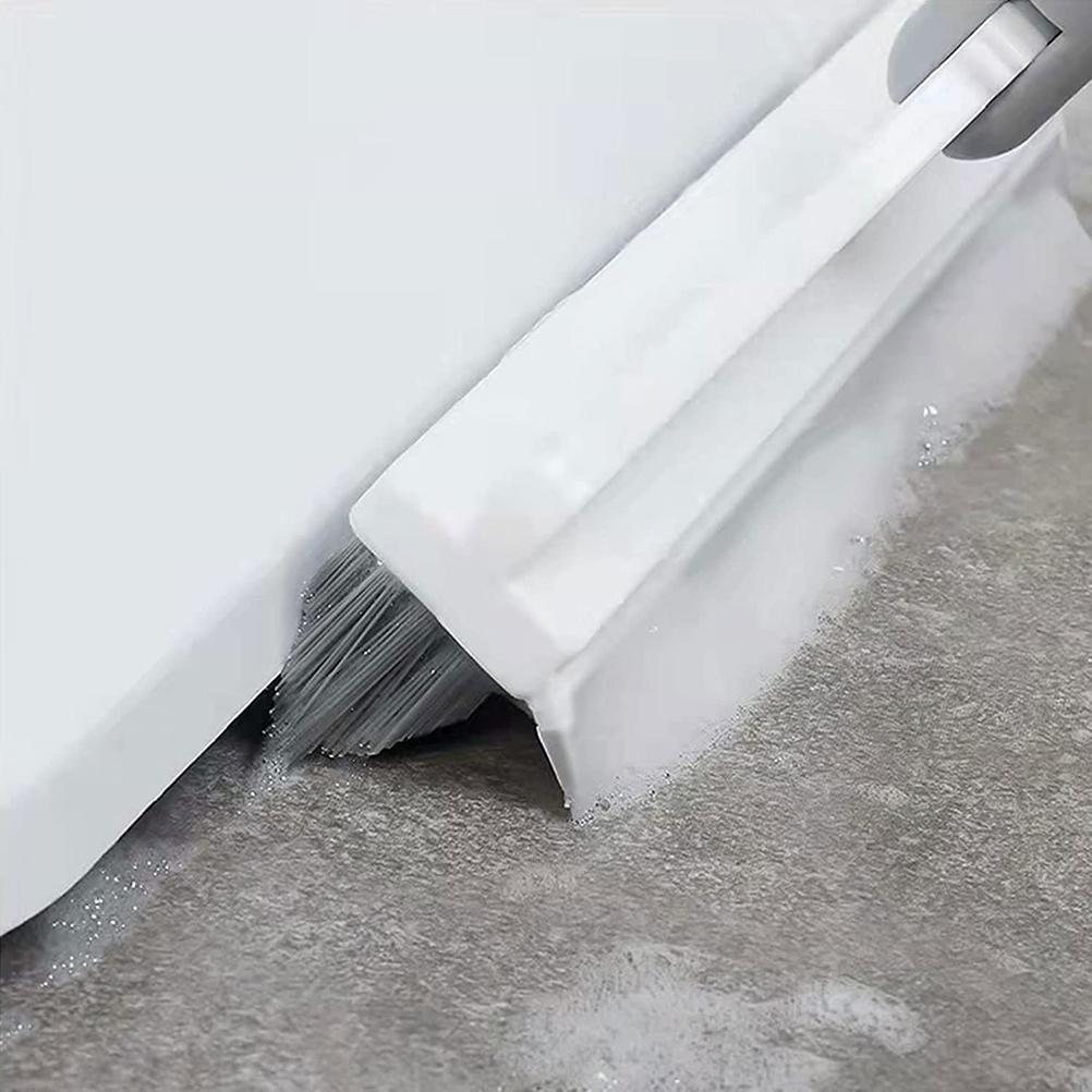 Floor Scrub Brush with Detachable Long Handle 120 degrees  Rotating Shower Floor Scrubber Household