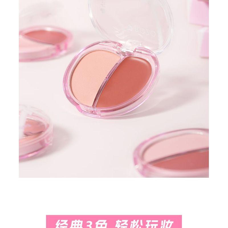 ROZO - Two-Tone Multi-Use Cream Blush - 3 Types