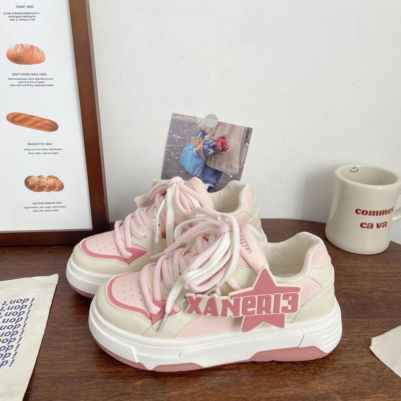 

Кожаные белые туфли женские, весенние, новые, женские, на платформе, удобные, простые, повседневные, универсальные, подходящие по цвету, женские туфли 40