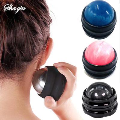 Mini Masseur Corporel de Thérapie Manuelle Balle Design Rotatif à 360 Degrés Outil d'Auto-Massage pour le Dos les Épaules Massage des Pieds