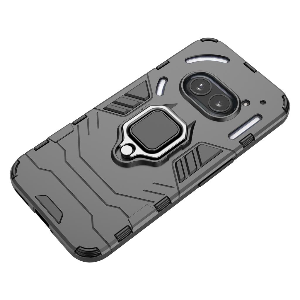 For Nothing Phone (2a) Plus/Phone (2a) Case PC+TPU Drop-Resistant Kickstand Cell Phone Shell