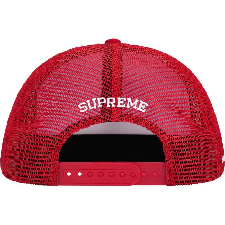 Supreme Number (N)ine Mickey Mouse Mesh Back 5-Panel Red