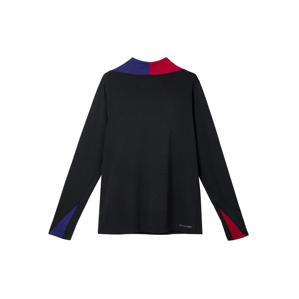 Nike FCDri-FIT ADV Barcelona Strike Elite Outdoor Casual Sports Pullover Long Sleeve Football Shirt Men Tops FN9276-011