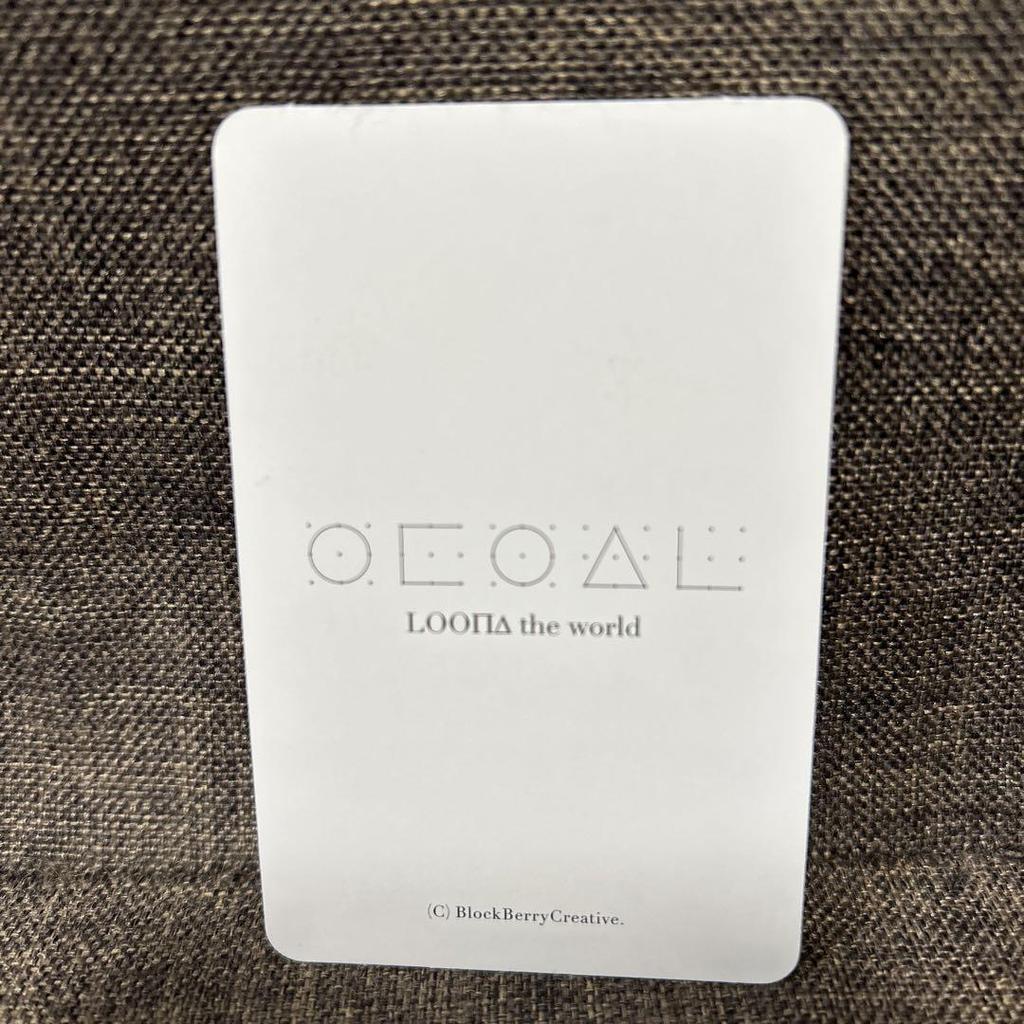 [USED] LOONA Girl of the Month 1st Mini Album: ++ Trading Card Olivia He