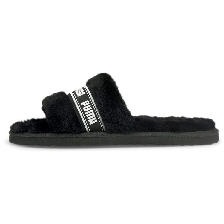 

Кроссовки Puma Fluff Slide Black Women White 384937-01 37