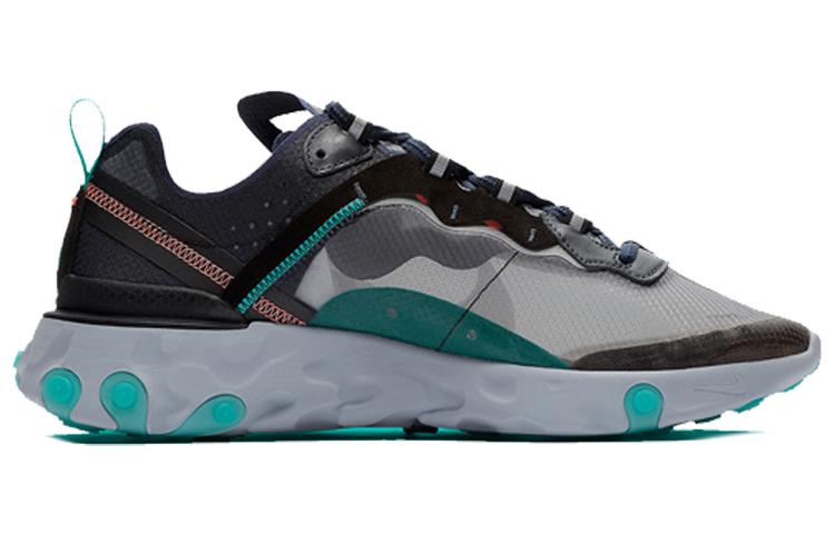 Nike React Element 87 Black Neptune Green AQ1090-005