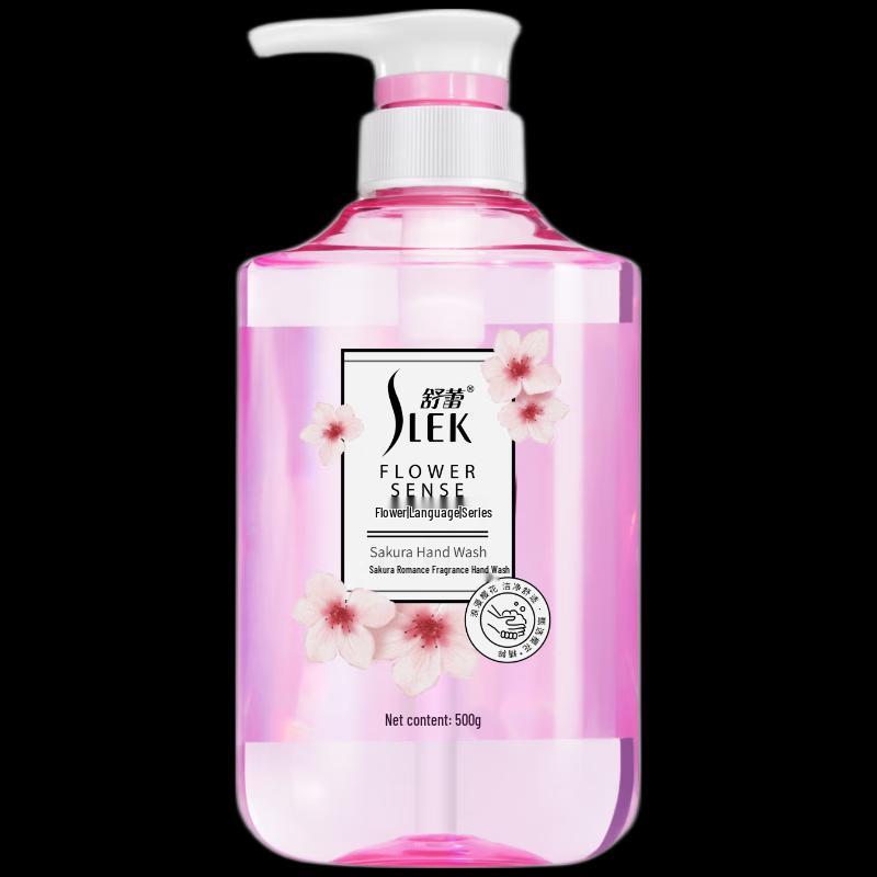 Sleek Silk Moisturizing Shampoo Gift Set with Cherry Blossom Hand Wash