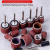 Electric Grinder Sanding & Polishing Set: Sanding Bands, Grinding Heads, Polishing Wheels for Wood & Metal.