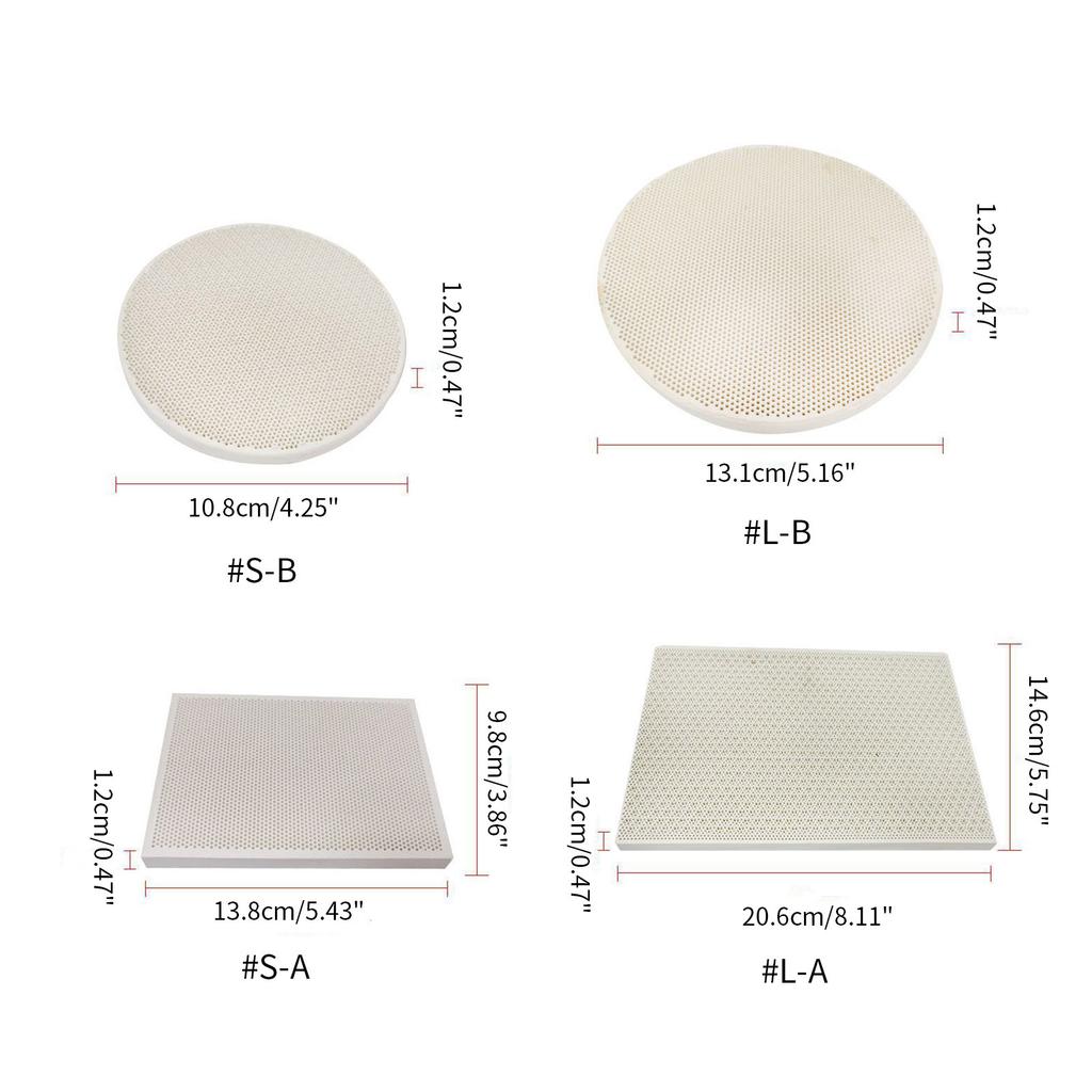 Honeycomb Ceramic Soldering Board Energy Saving Heating up Fast/High Heat Value