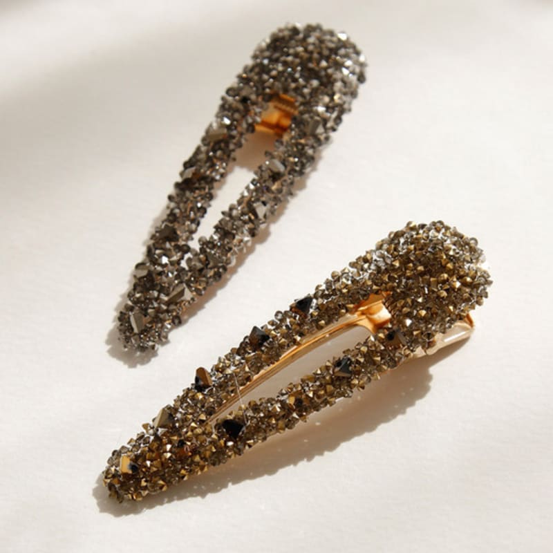 

J.Lauren Twinkle Jelly Cubic Point Hair Pin H01088 brown