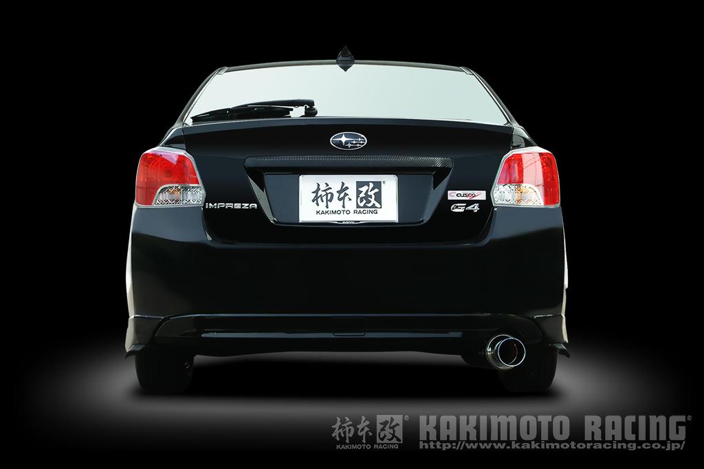 KAKIMOTO Muffler Subaru Impreza G4 GJ2 3 6 7 with Acceleration Noise B22346 [Regu.06&R] / / / (Compliant '10 Regulations)