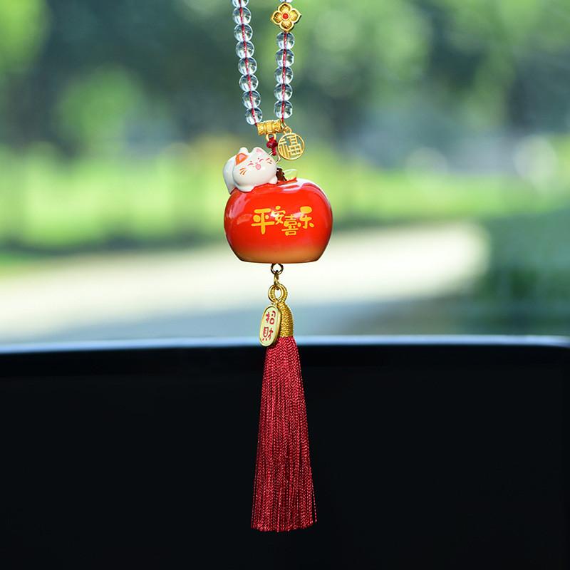 Car Interior Decoration Fruit Shaped Resin Traditional Lucky Charm For Vehicle Accessories