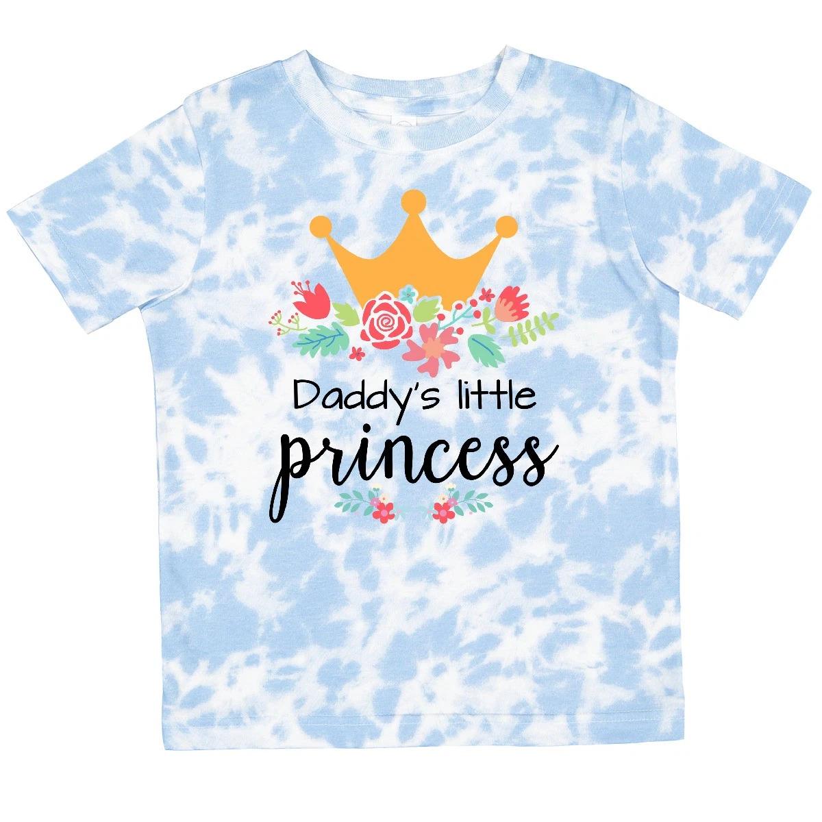 Inktastic Daddy s Little Princess Toddler kids boys T-Shirt Girl Daughter For Girls Crown 140
