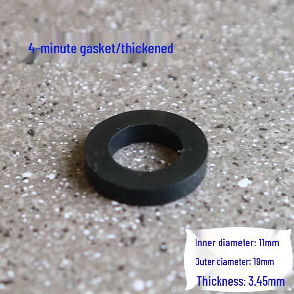 Rubber Gasket Washer for Shower Hose, Seal Ring, Outer Diameter 24mm/19mm, Faucet Flat Washer