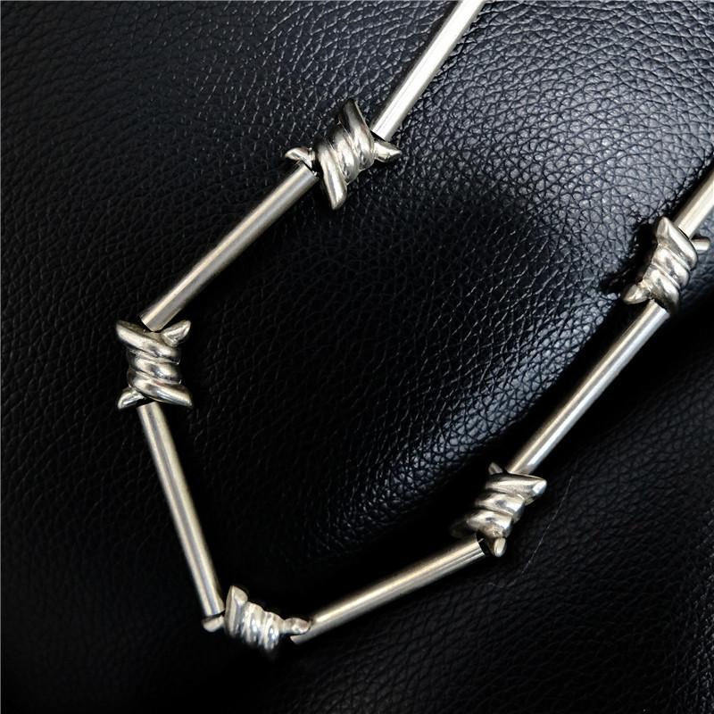 Chaîne de Portefeuille Maillons Bambou Style Punk Métal New Rock pour Pantalon