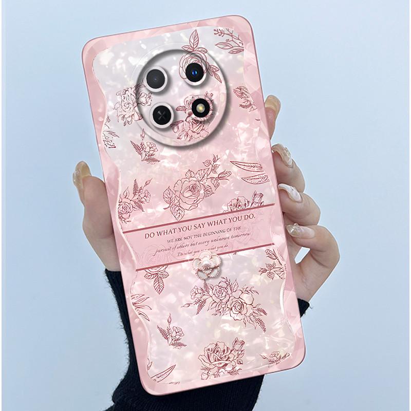 Case For Huawei Nova 14i Phone Case Coque Simplicity Oil Painting Flowers Silicone Soft Back Cover For Huawei Nova14i 14 I Funda