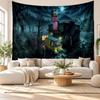 Scooby-Doo Wall Tapestry Home Decor Hanging Cloth Art Background Tapestry for Bedroom