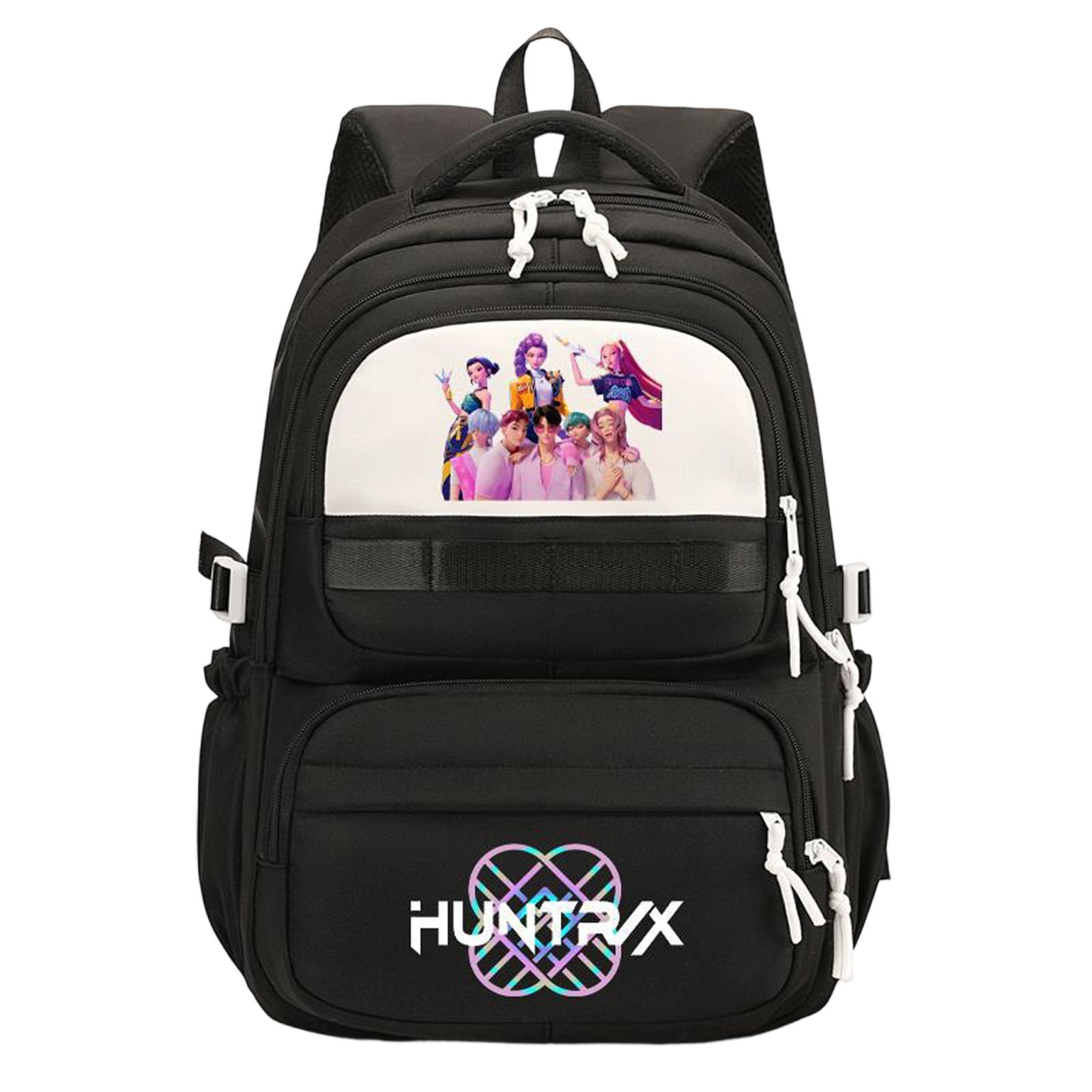 

Children s Backpack Alphabet Series Student Anime Fashion Backpack One Size винный