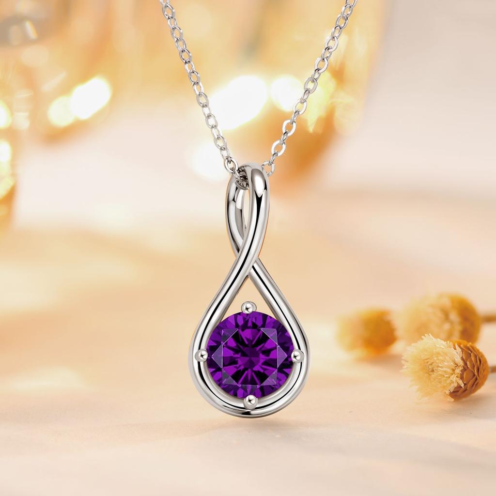 S925 Sterling Silver Women's Necklace Trendy Zircon Cross Pendant Birthday Gift European American
