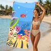 Beach Towel with B-Baby Shark Pattern - soft,absorbent,machine washable Lightweight&Modern,swimming,Travel Essentials