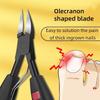 1Pc Nail Clippers Toenail Cutter Stainless Steel Pedicure Thick Toe Nail Manicure Tools