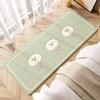 Wind Bedroom Floor Mat Thickened Bedside Blanket Children'S Room Carpet Front And End Of Bed Imitation Cashmere Anti-Drop Cushion