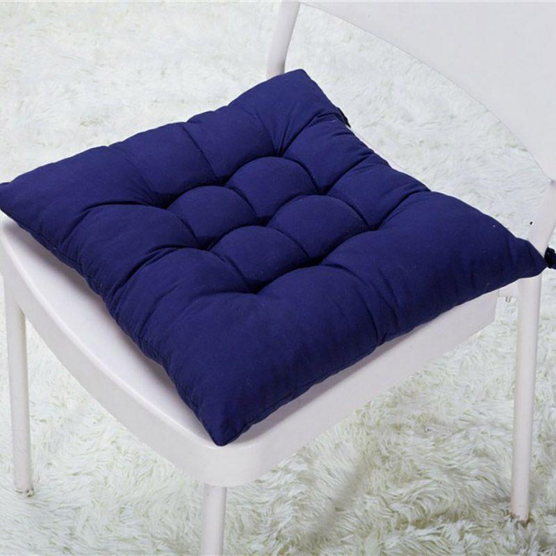 Luxurious 40*40cm Dining Garden Patio Home Kitchen Office Chair Seat Pad Cushion