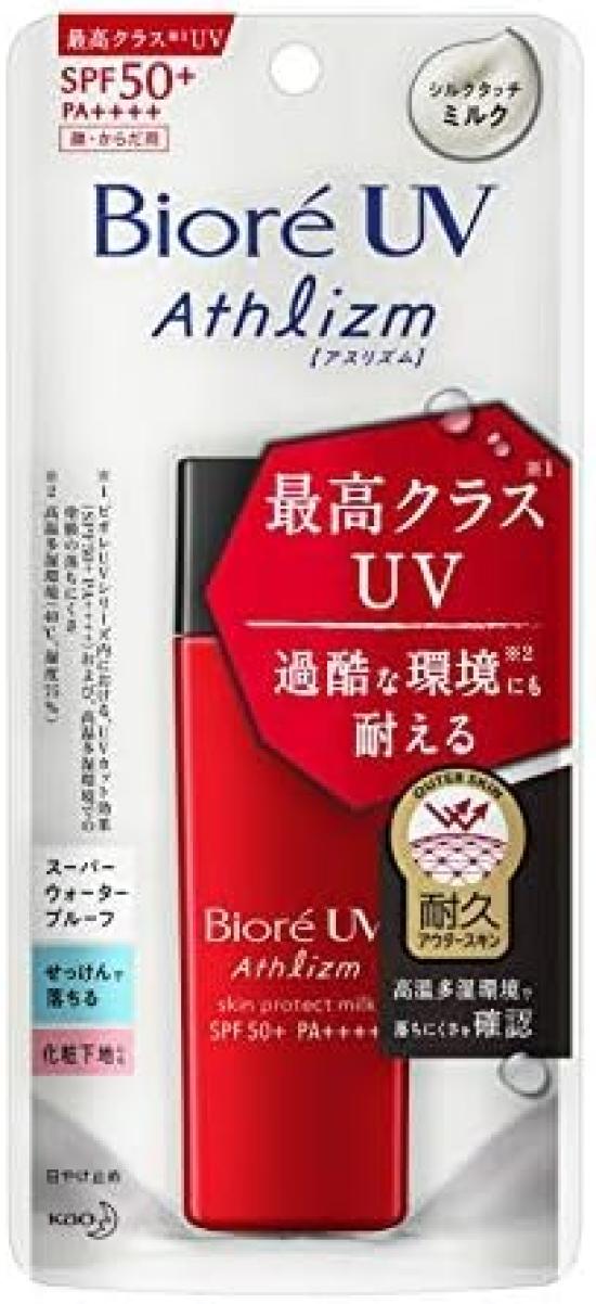 Kao Biore UV Athlizm Skin Protect Milk 65 мл Крем SPF50.0