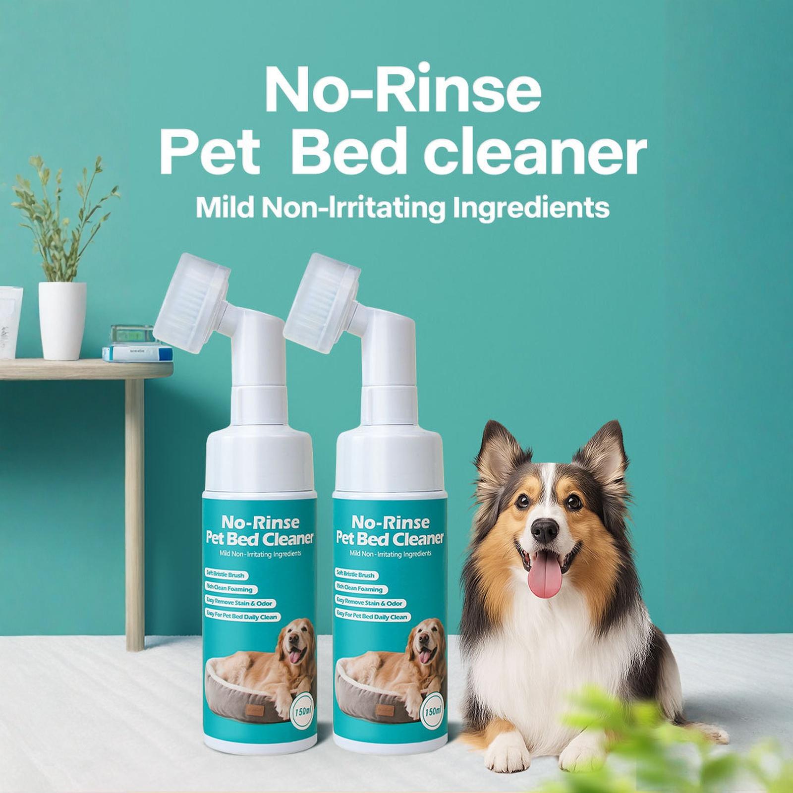 

Cleaner for Dogs & Cats, No-Rinse Foaming Pet Foot Washer with Built-in Brush for Dirty150ml one size