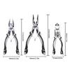 Versatile Electrician Plier Side Scissor Long Nose Pliers Side Scissor Long Nose Wire Scissor Perfect for Various Projec