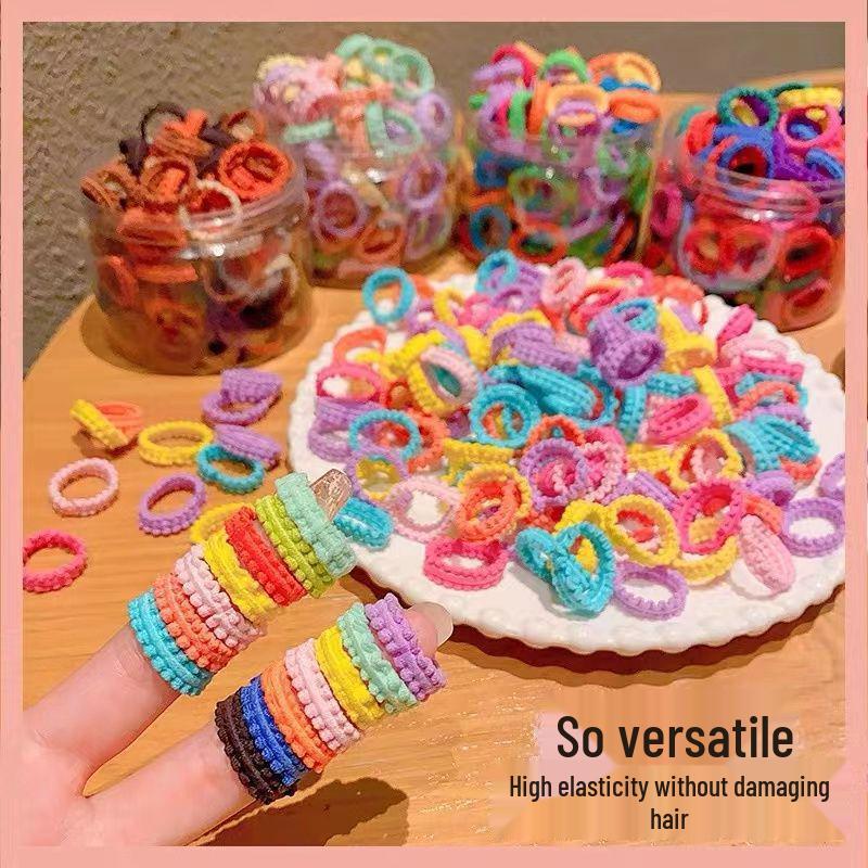 

Красочные кружевные резинки для волос в корейском стиле для девочек Spring Color - New Upgrade