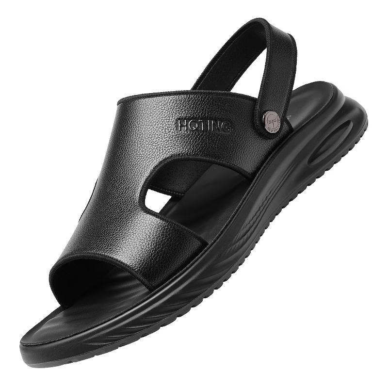 Red Dragonfly Men s Genuine Leather Summer Sandals 265