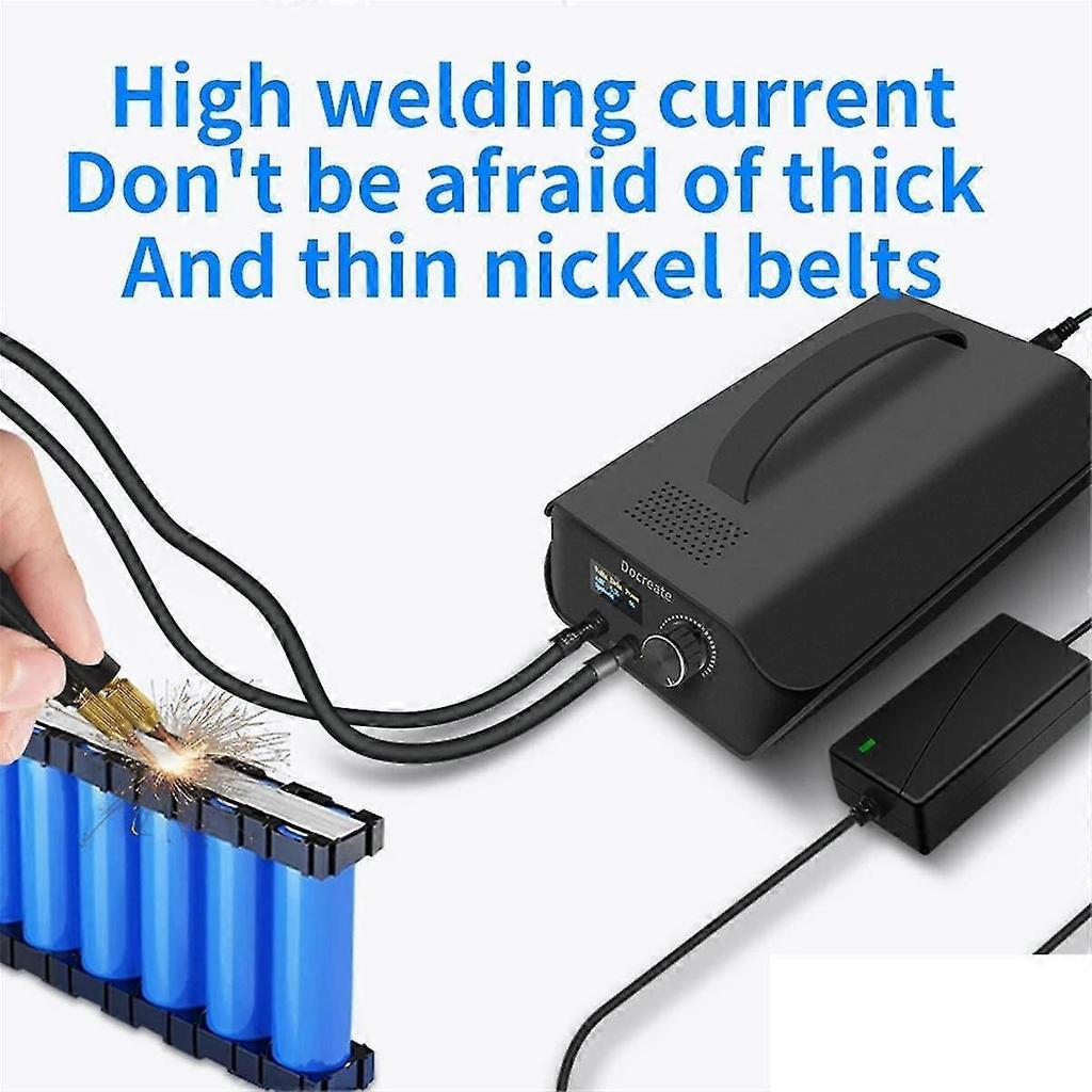 Portable Farad Capacitor Spot Welder Lithium Battery Welder Household Welding Double Pulse