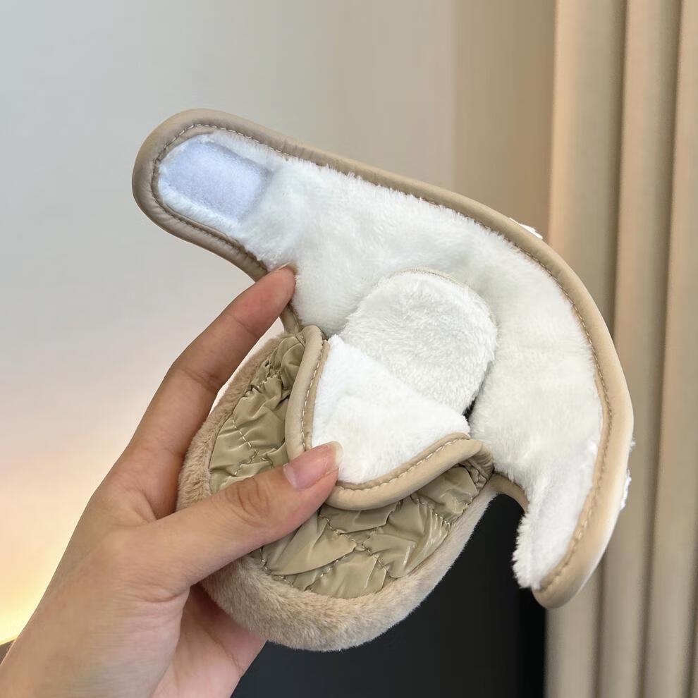 Soft-Sole Warm Cotton Boots for 0-1 Year Olds - Non-Shedding, Unisex, Plush Lined for Autumn & Winter