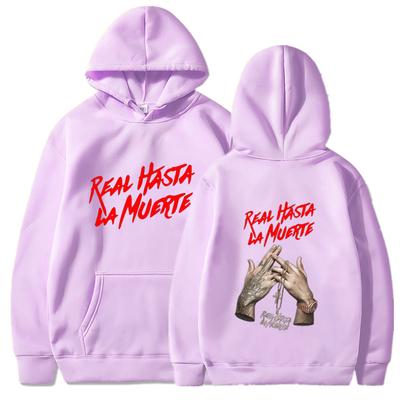 Bluza z kapturem Mantel Print Nowość 2024 Casual Męskie ubrania sportowe Damska kurtka kostiumowa Pullover Anime Do La Muerte Asli