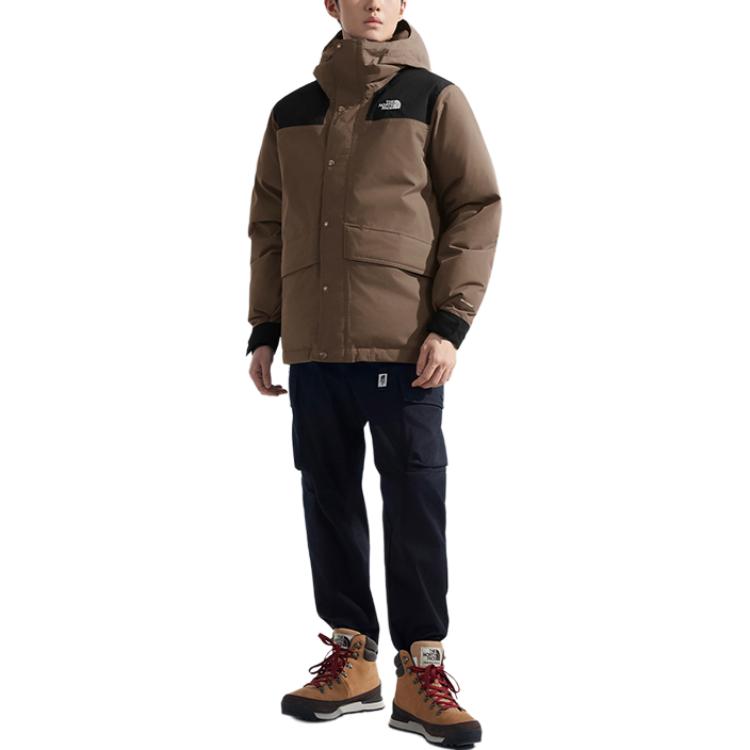 THE NORTH FACE Urban Exploration AW24 Mountain Down Jacket Men's Smoky Brown NF0A89Z0-5EX