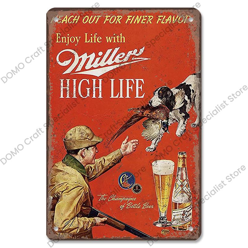 Hunting Poster Metal Plate Vintage Adventure Ranger Metal Tin Signs Retro Wall Decor Hunting Shop Tool House